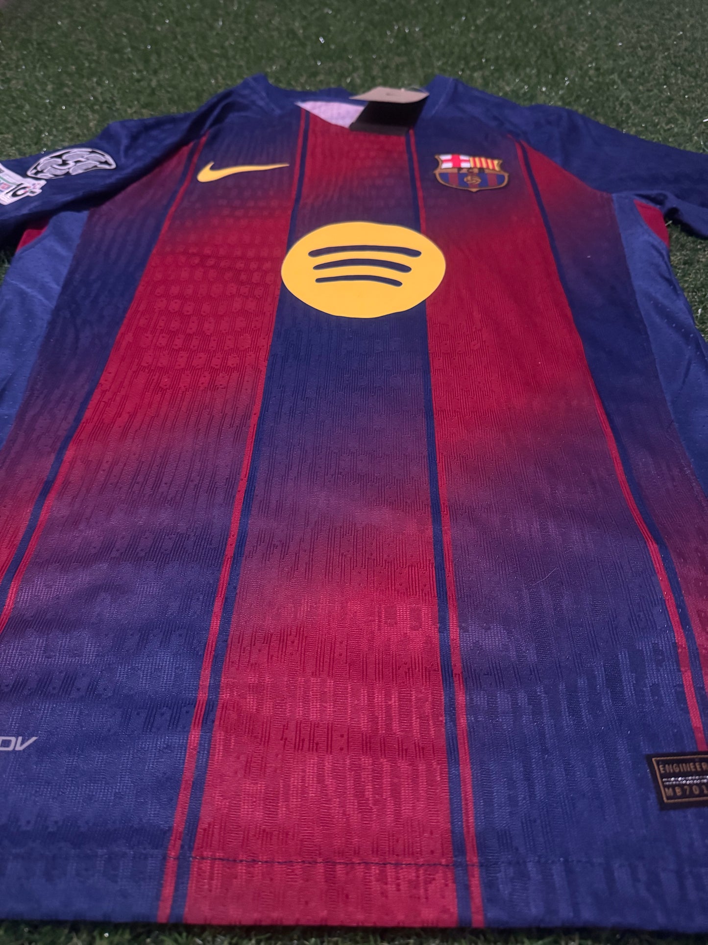 FC Barcelona Home Jersey 2023/24 – UCL Edition (Player Version)